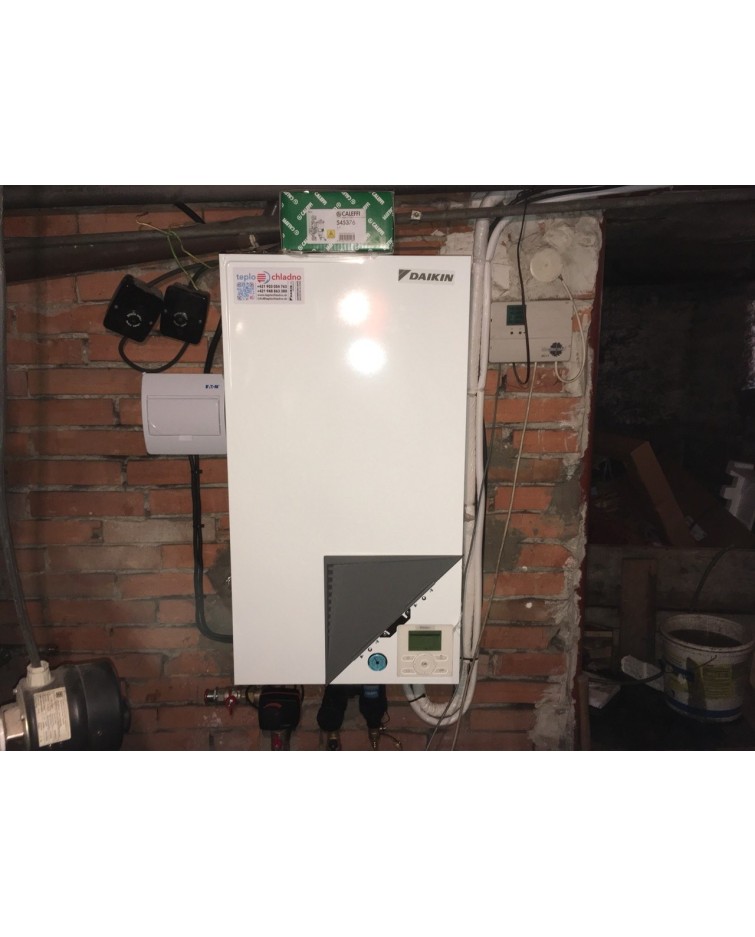 Inštalácia tepelného čerpadla Daikin EHBH, Kolárovice