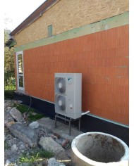 Inštalácia tepelného čerpadla Daikin EHVH, Teplička n.V