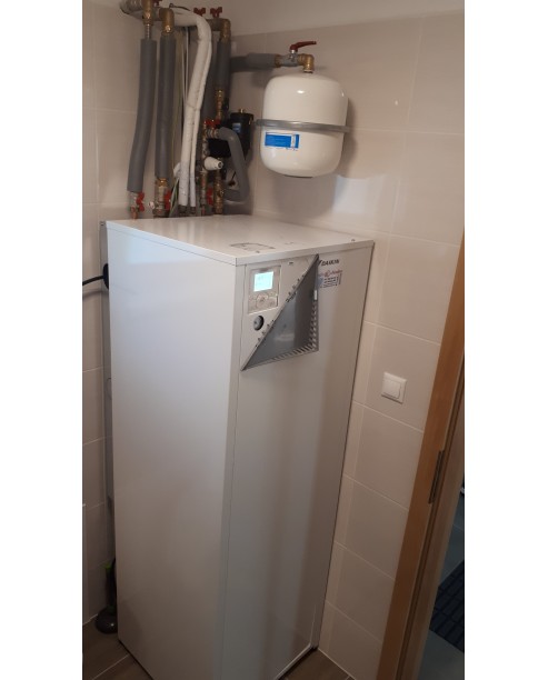 Inštalácia tepelného čerpadla Daikin EHVX, Oščadnica