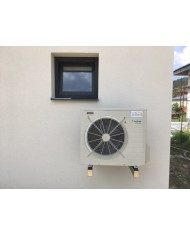 Inštalácia tepelného čerpadla Daikin EHVX, Oščadnica