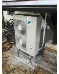 Inštalácia tepelného čerpadla Daikin EHBX, Záborie