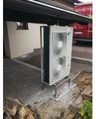 Inštalácia tepelného čerpadla Daikin EHBX, Záborie