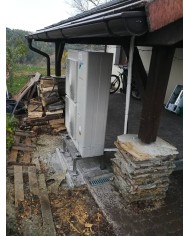 Inštalácia tepelného čerpadla Daikin EHBX, Záborie