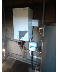 Inštalácia tepelného čerpadla Daikin EHBX, Konská