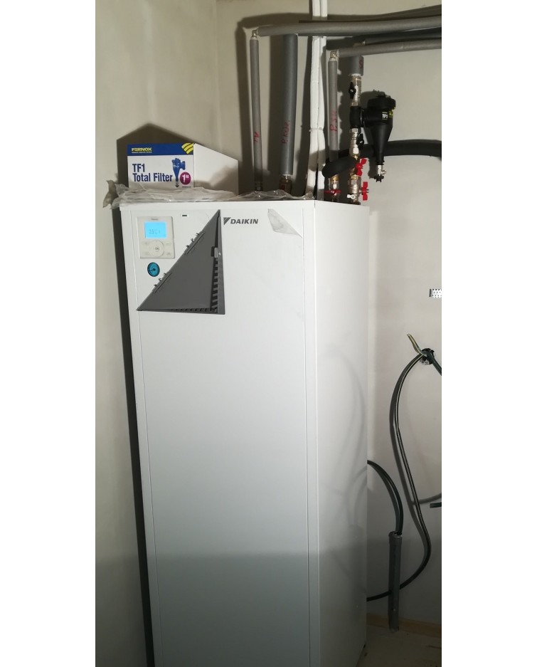 Inštalácia tepelného čerpadla Daikin EHVX, Martin