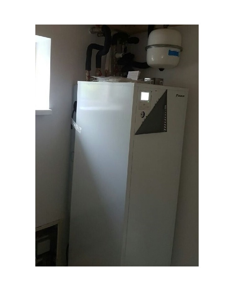Inštalácia tepelného čerpadla Daikin EHVX, Turčianska Štiavnička