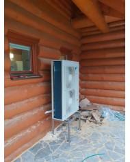 Inštalácia tepelného čerpadla Daikin EHVX, Turčianska Štiavnička