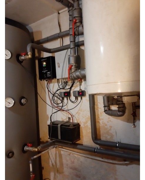 Inštalácia tepelného čerpadla Daikin EHBH, Poniky