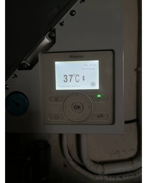 Inštalácia tepelného čerpadla Daikin EHBH, Martin