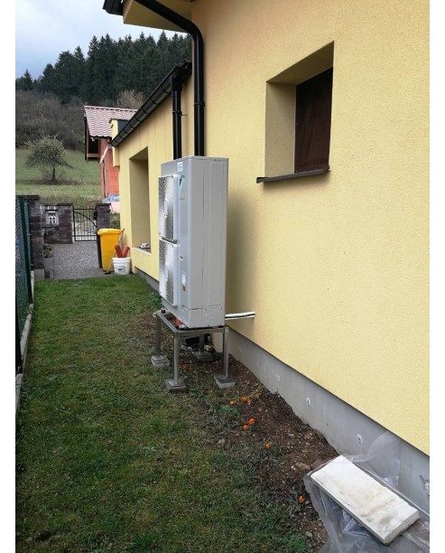 Inštalácia tepelného čerpadla Daikin EHBH, Martin