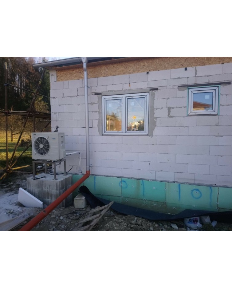 Inštalácia tepelného čerpadla Daikin EHBX, Varín