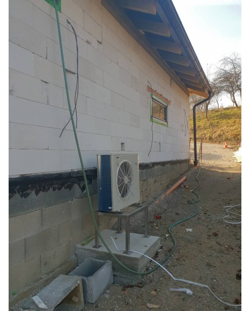 Inštalácia tepelného čerpadla Daikin EHVX, Kolárovice