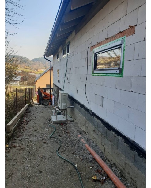 Inštalácia tepelného čerpadla Daikin EHVX, Kolárovice
