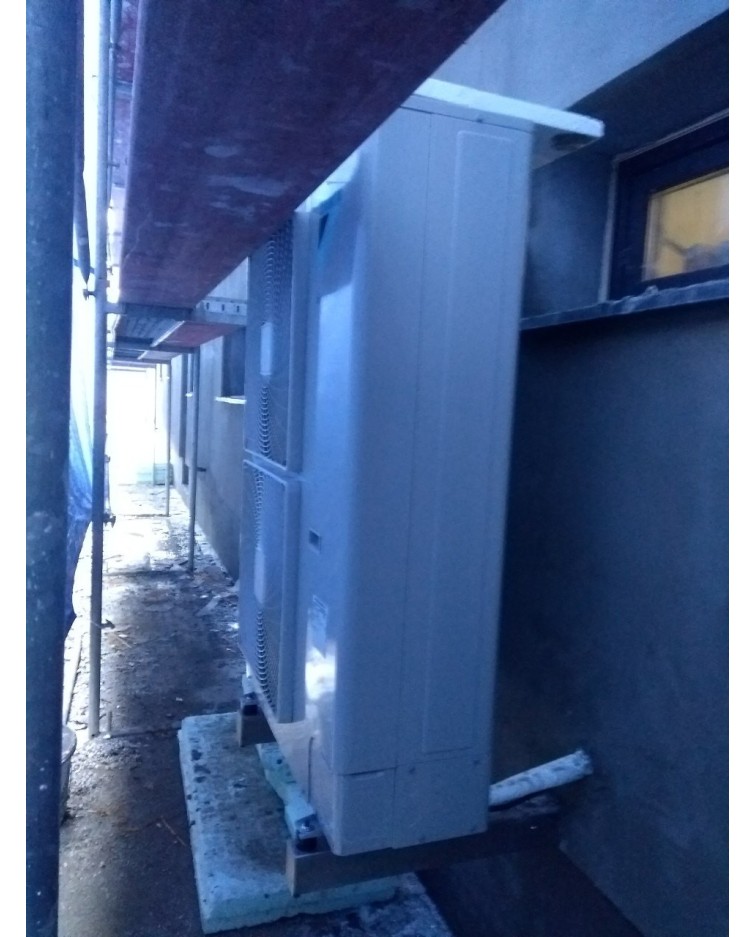 Inštalácia tepelného čerpadla Daikin EHVX, Vasiľov