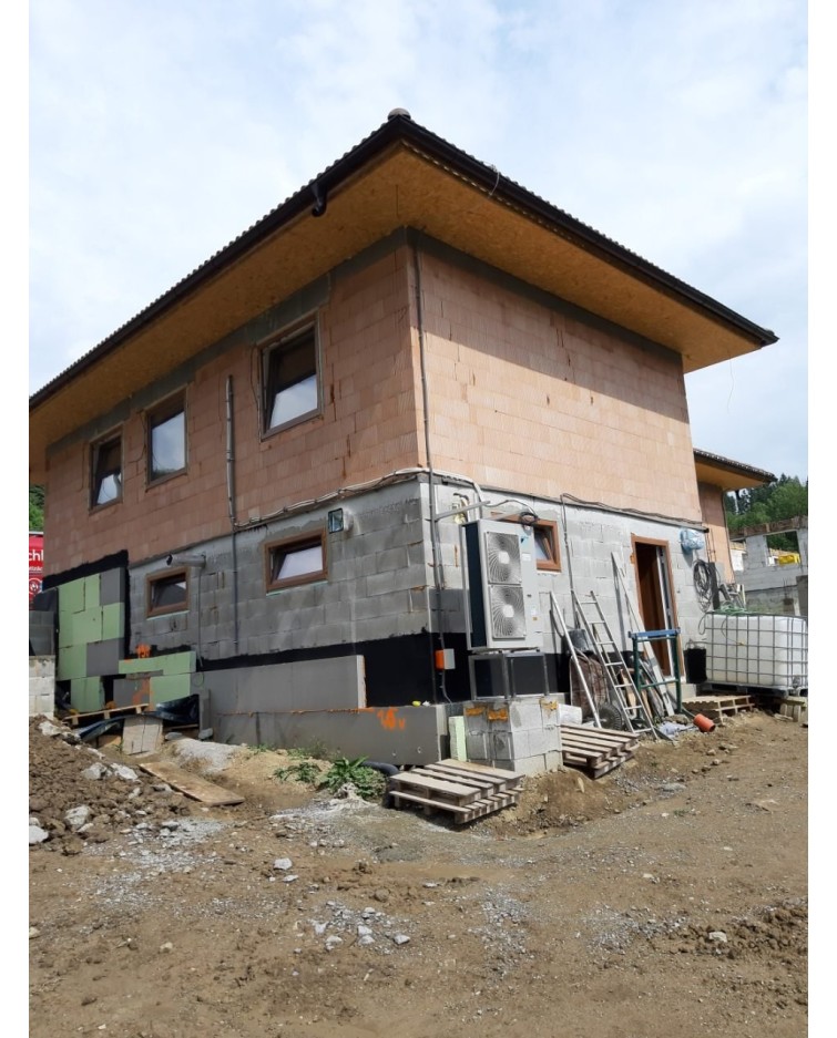 Inštalácia tepelného čerpadla Daikin EHBH, Snežnica