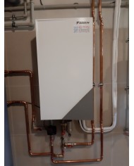 Inštalácia tepelného čerpadla Daikin EHBH, Snežnica