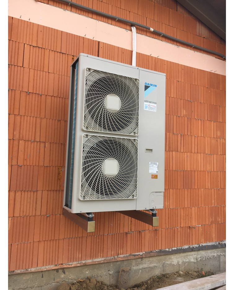 Inštalácia tepelného čerpadla Daikin EHVX, Chrenová