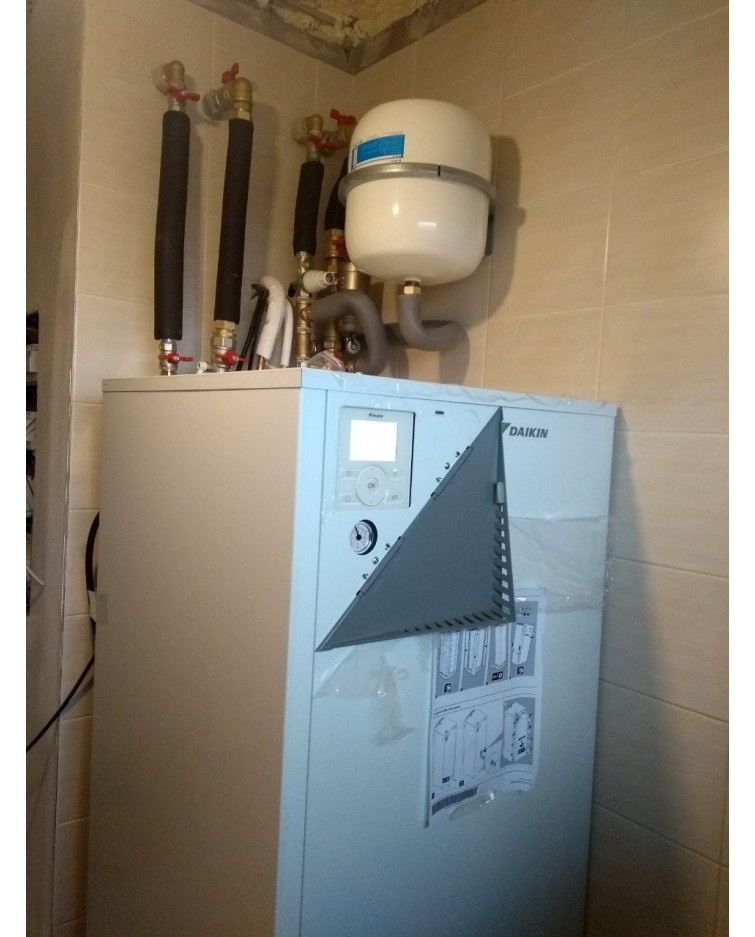 Inštalácia tepelného čerpadla Daikin EHVX, Mojš