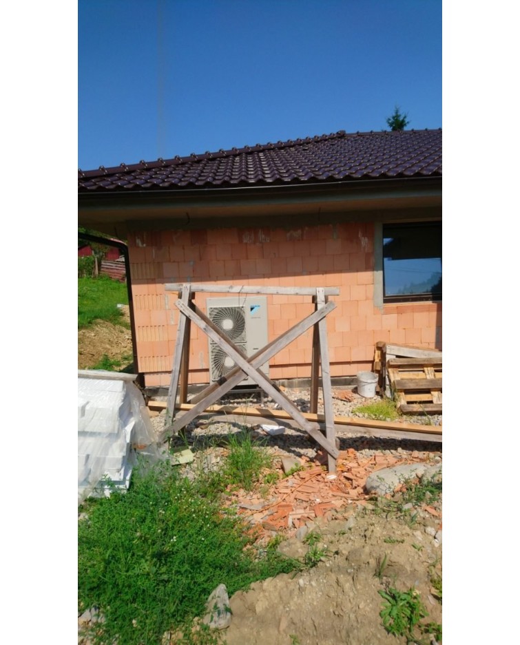 Inštalácia tepelného čerpadla Daikin EHBX, Hrabové