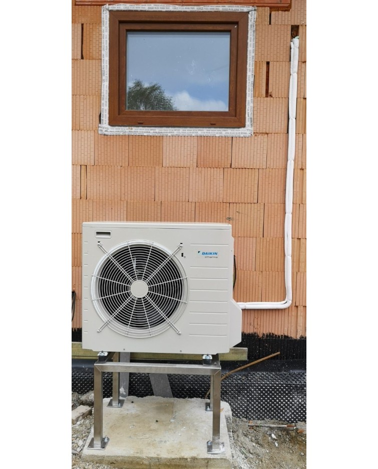Inštalácia tepelného čerpadla Daikin EHVX, Jasenica