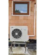 Inštalácia tepelného čerpadla Daikin EHVX, Jasenica