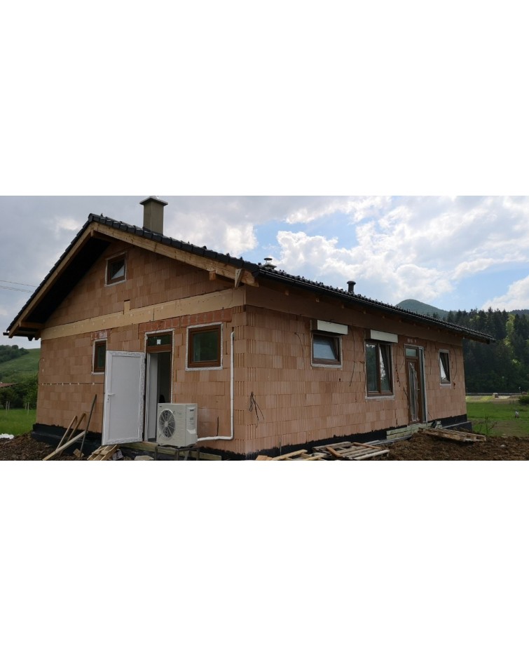 Inštalácia tepelného čerpadla Daikin EHVX, Jasenica