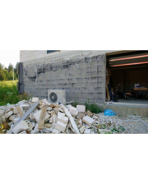 Inštalácia tepelného čerpadla Daikin EHVX, Dolný Moštenec