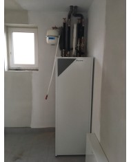 Inštalácia tepelného čerpadla Daikin EHVX, Teplicka nad Váhom
