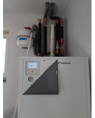 Inštalácia tepelného čerpadla Daikin EHVX, Teplicka nad Váhom