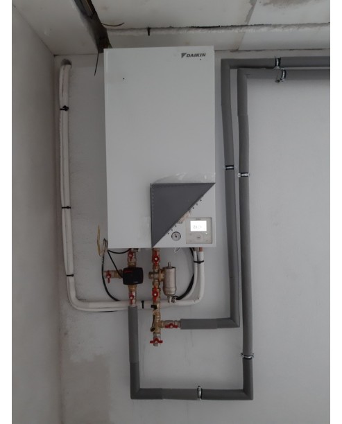 Inštalácia tepelného čerpadla Daikin EHBX, Višňové