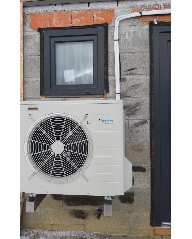 Inštalácia tepelného čerpadla Daikin EHBX, Višňové