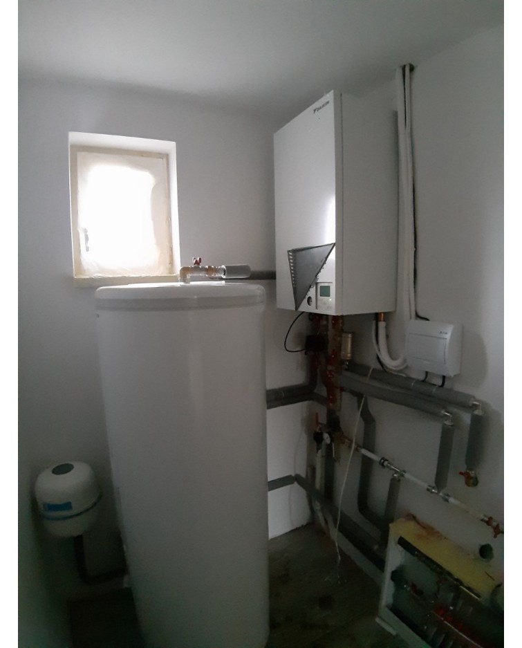 Inštalácia tepelného čerpadla Daikin EHBX, Šoukalová