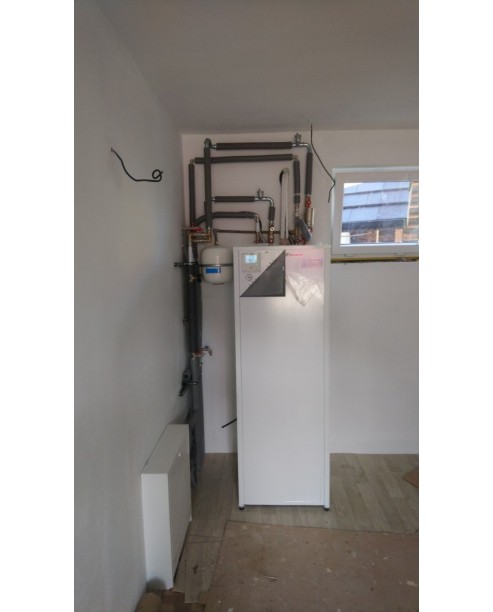Inštalácia tepelného čerpadla Daikin EHVX, Bzince pod Javorinou