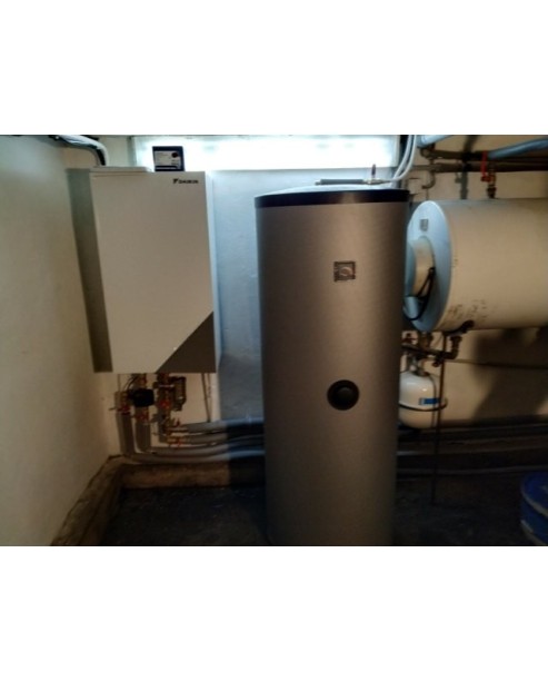 Inštalácia tepelného čerpadla Daikin EHBX, Vrútky