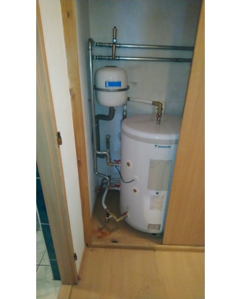 Inštalácia tepelného čerpadla Daikin EHBH, Turčianske Kľačany