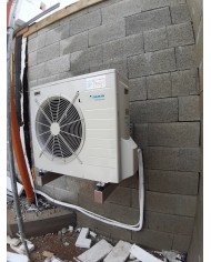 Inštalácia tepelného čerpadla Daikin EHVX, Žilinská Lehota