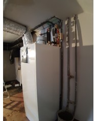Inštalácia tepelného čerpadla Daikin EHVX, Žilinská Lehota