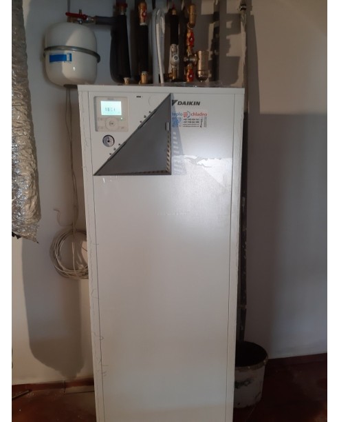 Inštalácia tepelného čerpadla Daikin EHVX, Žilinská Lehota