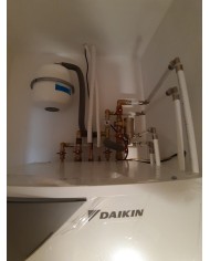 Inštalácia tepelného čerpadla Daikin EHVX, Stará Turá