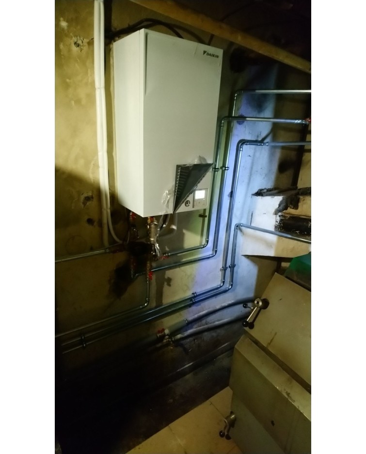 Inštalácia tepelného čerpadla Daikin EHBH, Novoť