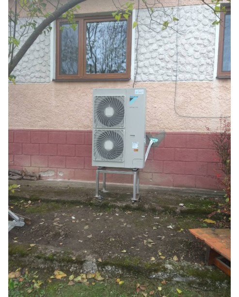 Inštalácia tepelného čerpadla Daikin EHBH, Oblazov