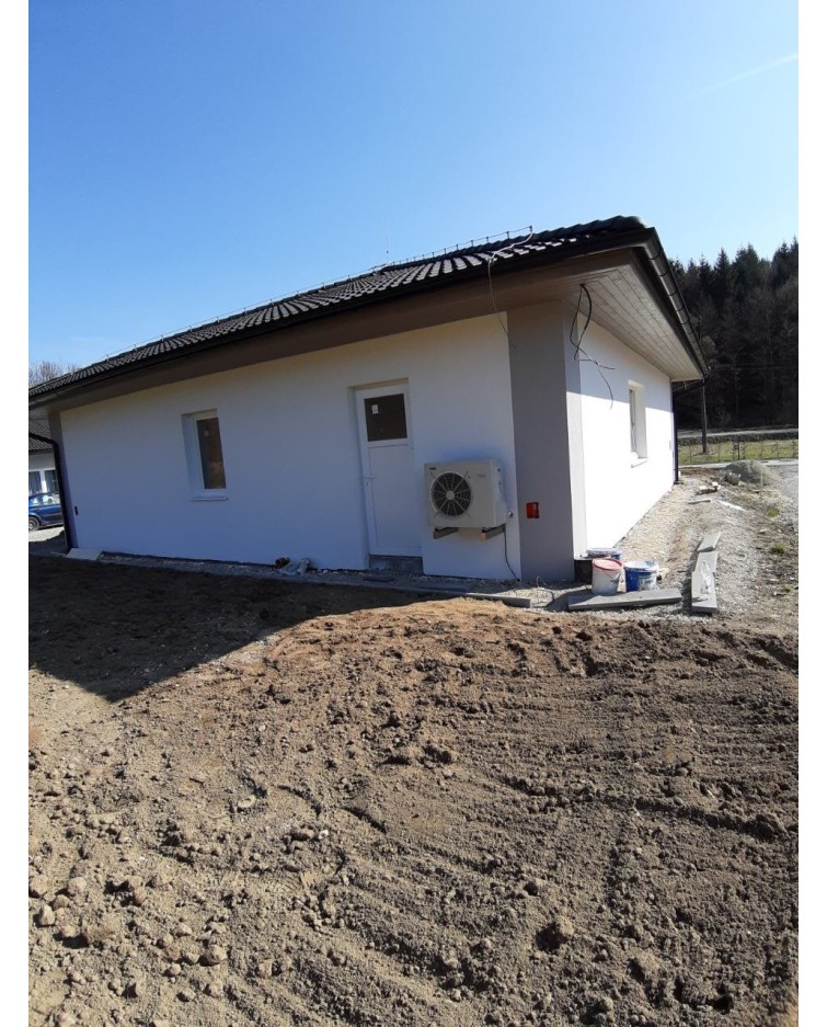 Inštalácia tepelného čerpadla Daikin EHBX, Petrovice