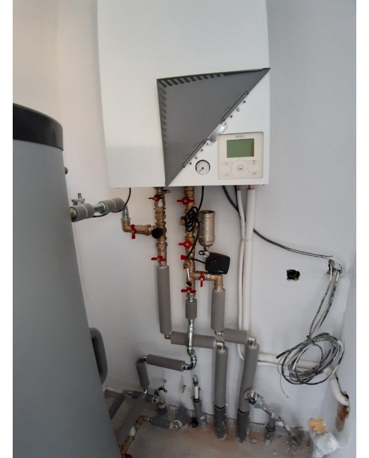 Inštalácia tepelného čerpadla Daikin EHBX, Petrovice