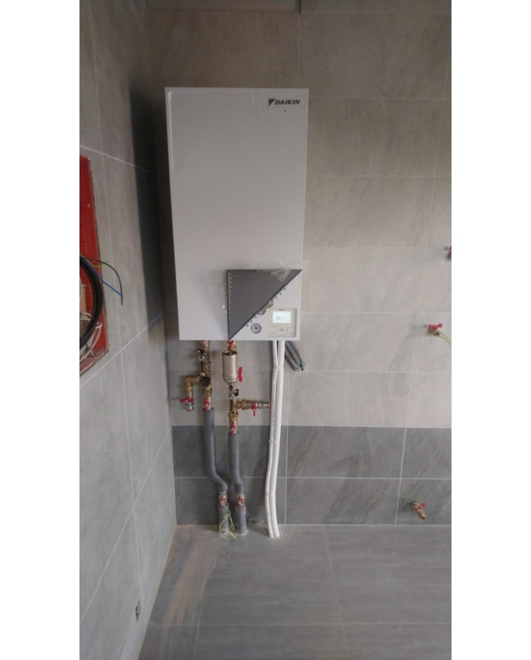 Inštalácia tepelného čerpadla Daikin EHBX, Rabča