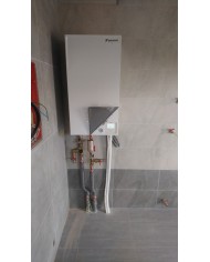 Inštalácia tepelného čerpadla Daikin EHBX, Rabča