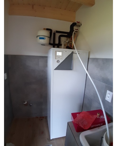 Inštalácia tepelného čerpadla Daikin EHVX, Teplička nad Váhom
