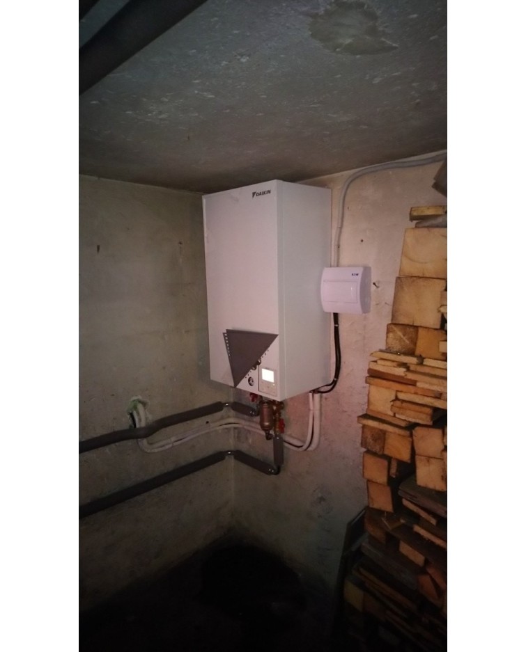 Inštalácia tepelného čerpadla Daikin EHBX, Lipovec