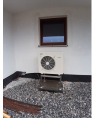 Inštalácia tepelného čerpadla Daikin EHVX, Kláštor pod Znievom
