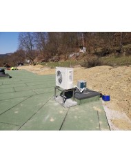 Inštalácia tepelného čerpadla Daikin EHVX, Žilinská Lehota