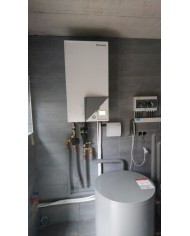 Inštalácia tepelného čerpadla Daikin EHBH, Zubrohlava